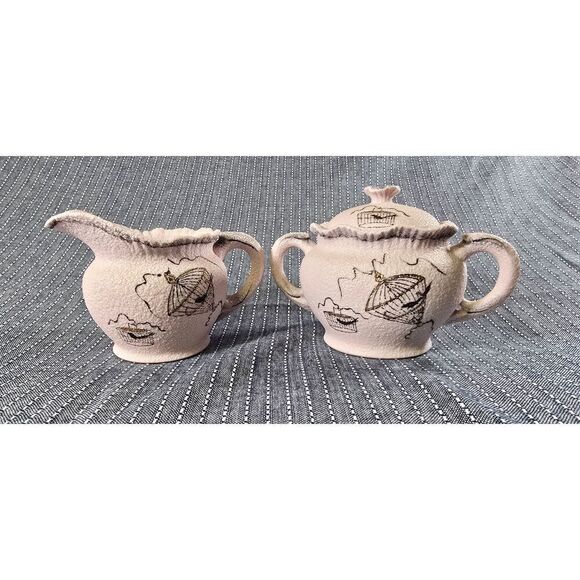 Vintage Ardalt Lenwile China Creamer & Sugar Bowl - Picture 2 of 12